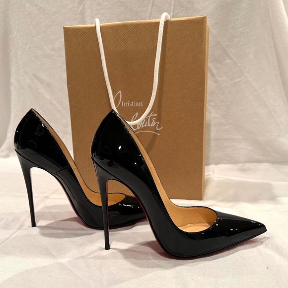 Christian Louboutin Shoes - Christian Louboutin | So Kate - 120mm Pumps | Patent Calf Leather - Black